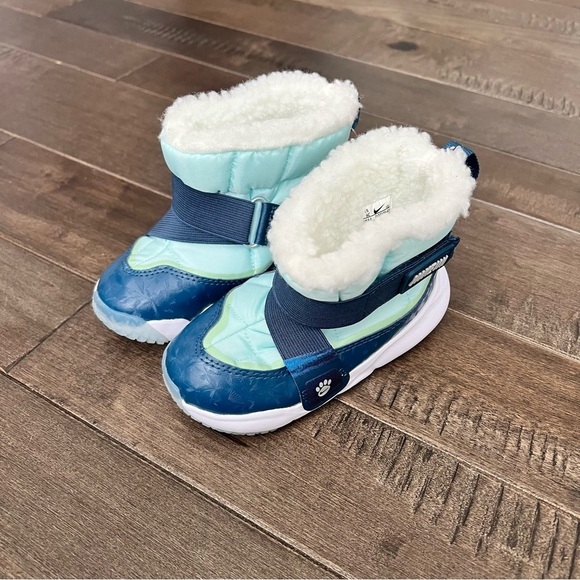 NEW Nike Flex Advance SE 'Pawprints' DQ7109-400 9C Kids Toddlers Boys Girls - Picture 1 of 7